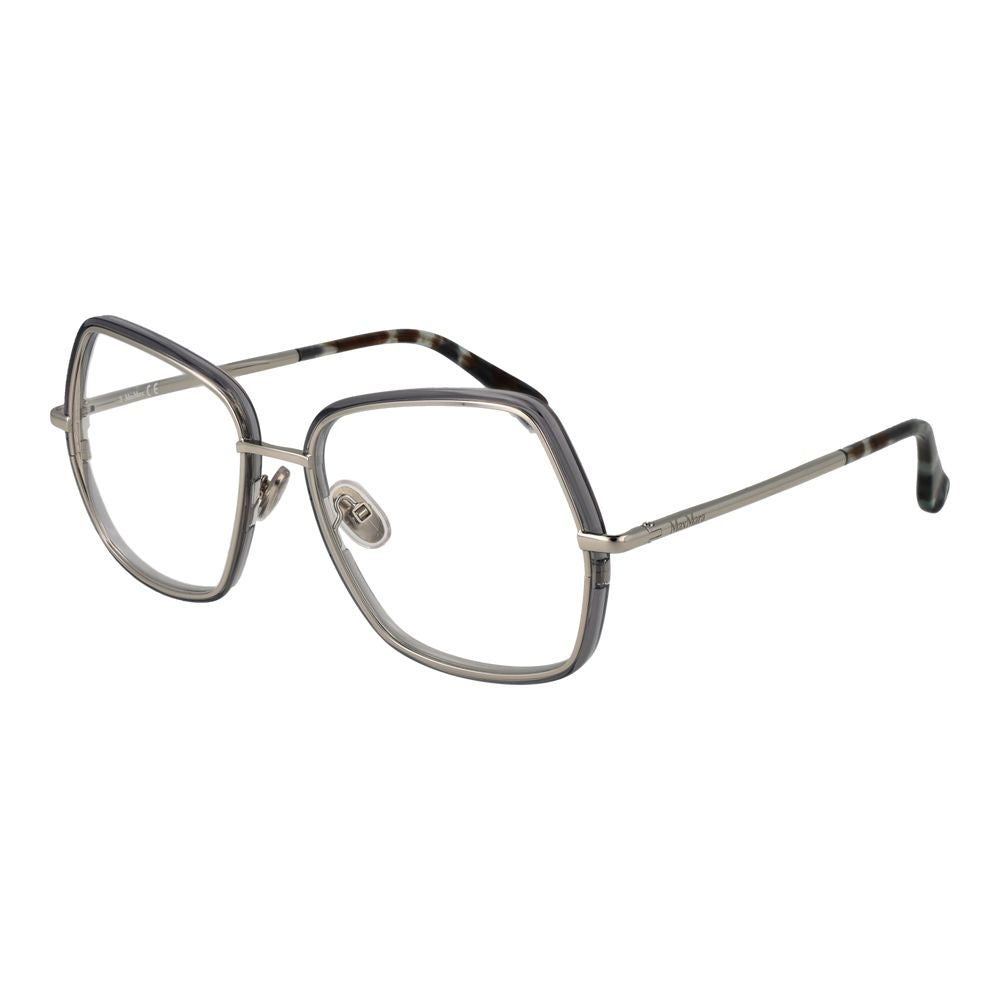 Max Mara Silver Metal Glasses Women's (Frames)
