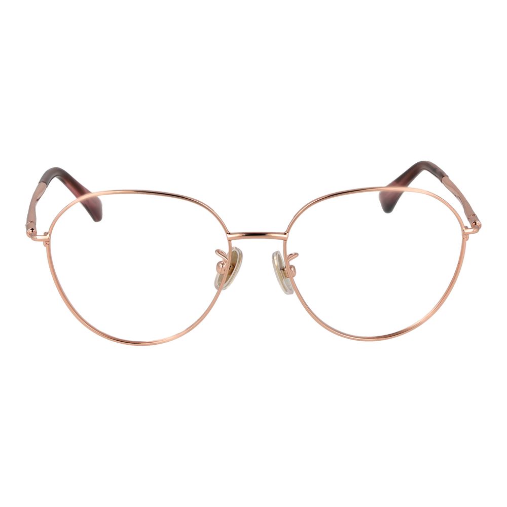 Max Mara Rose Gold Metal Glasses Women's (Frames)