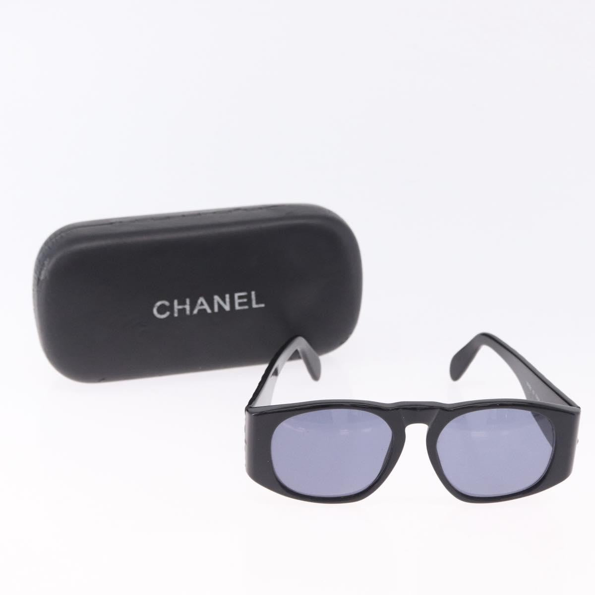 Chanel Logo Cc Plastic Black Plastic Sunglasse Accessory (Pre-Owned)