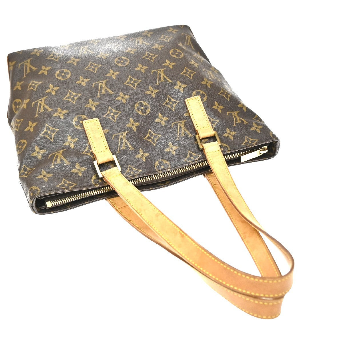 Louis Vuitton Cabas Piano Monogram Canvas Brown Canvas Tote Bag Bag (Pre-Owned)