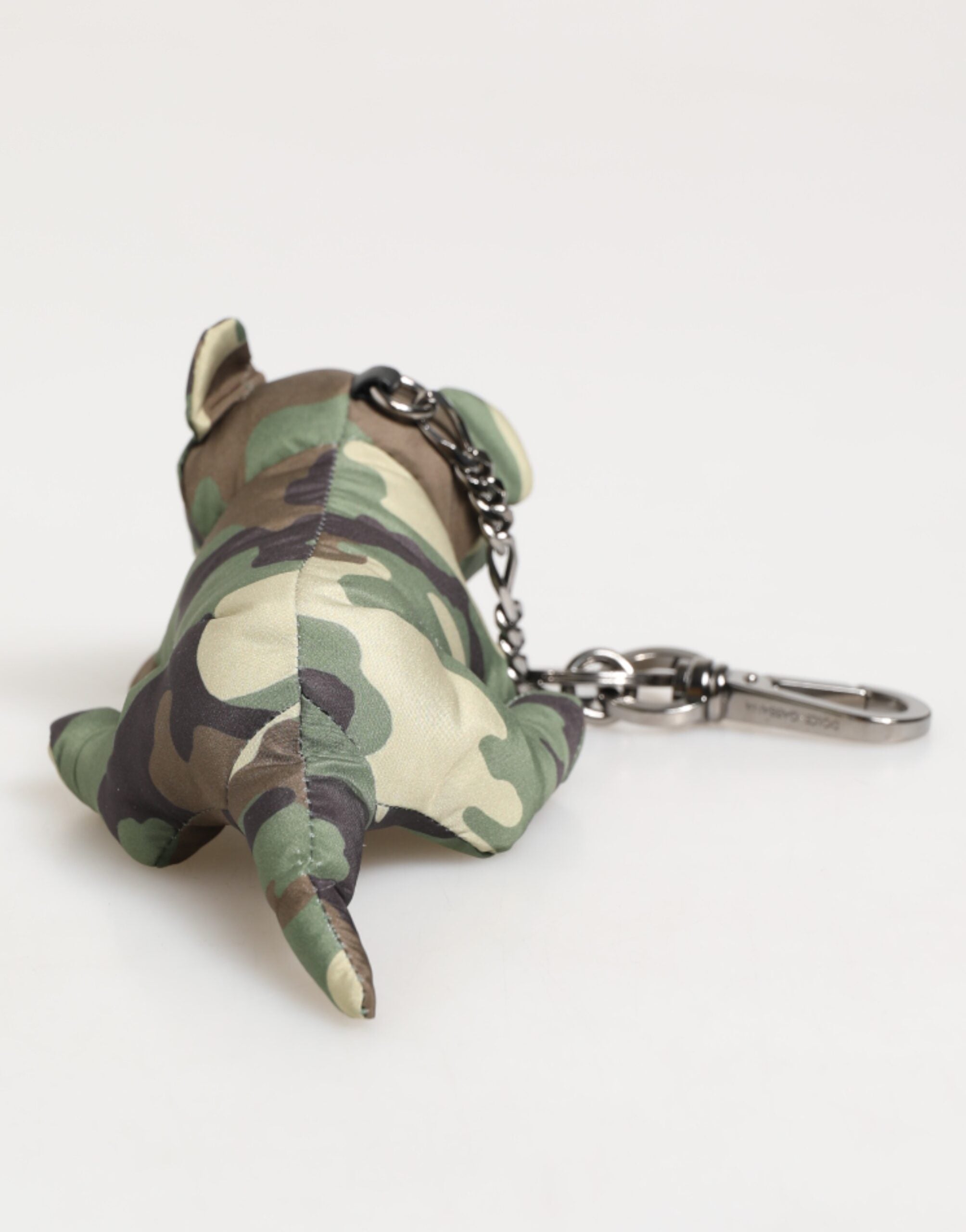 Dolce & Gabbana Camouflage Multicolor Animal Silhouette Keychain Men's Keyring