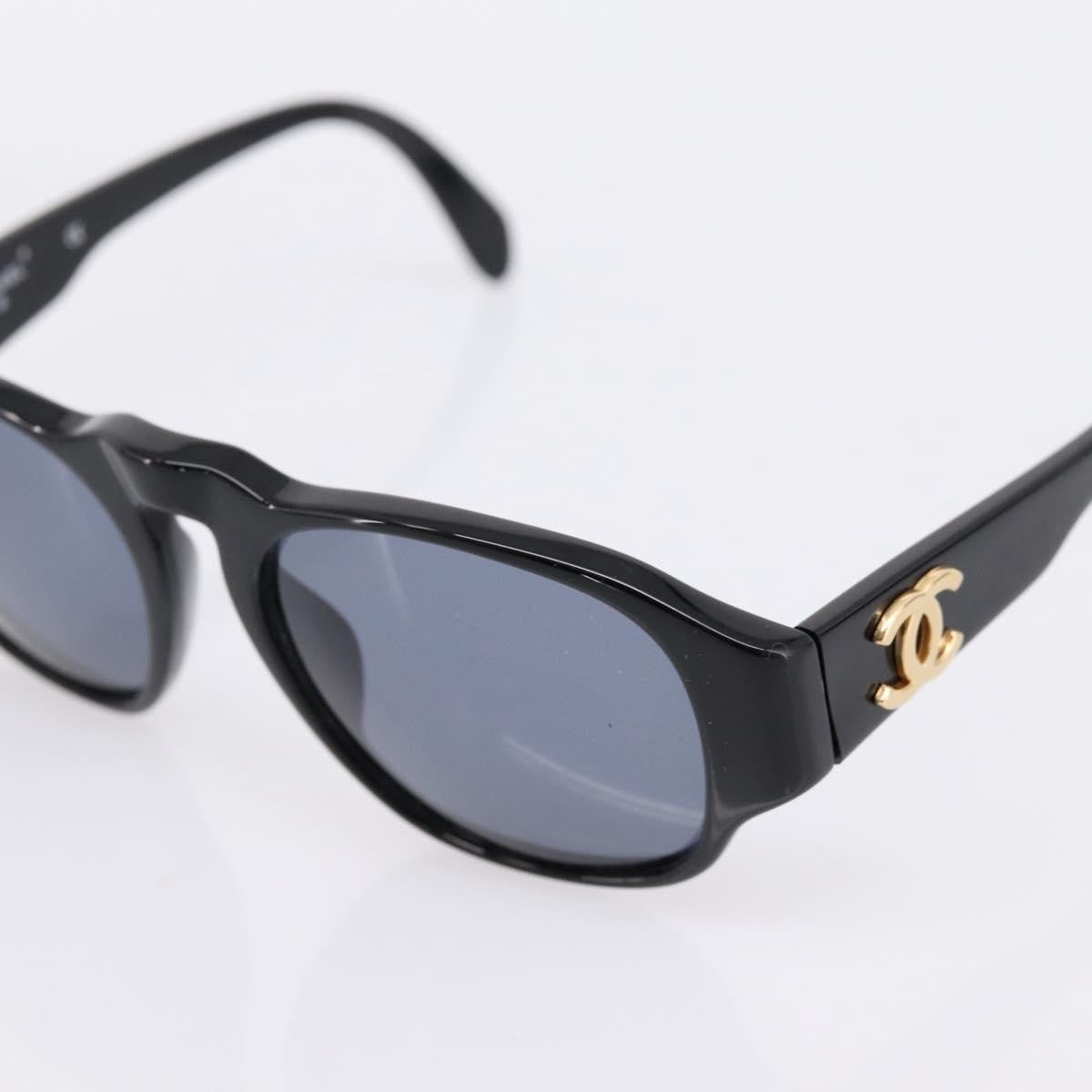Chanel Logo Cc Plastic Black Plastic Sunglasse Accessory (Pre-Owned)