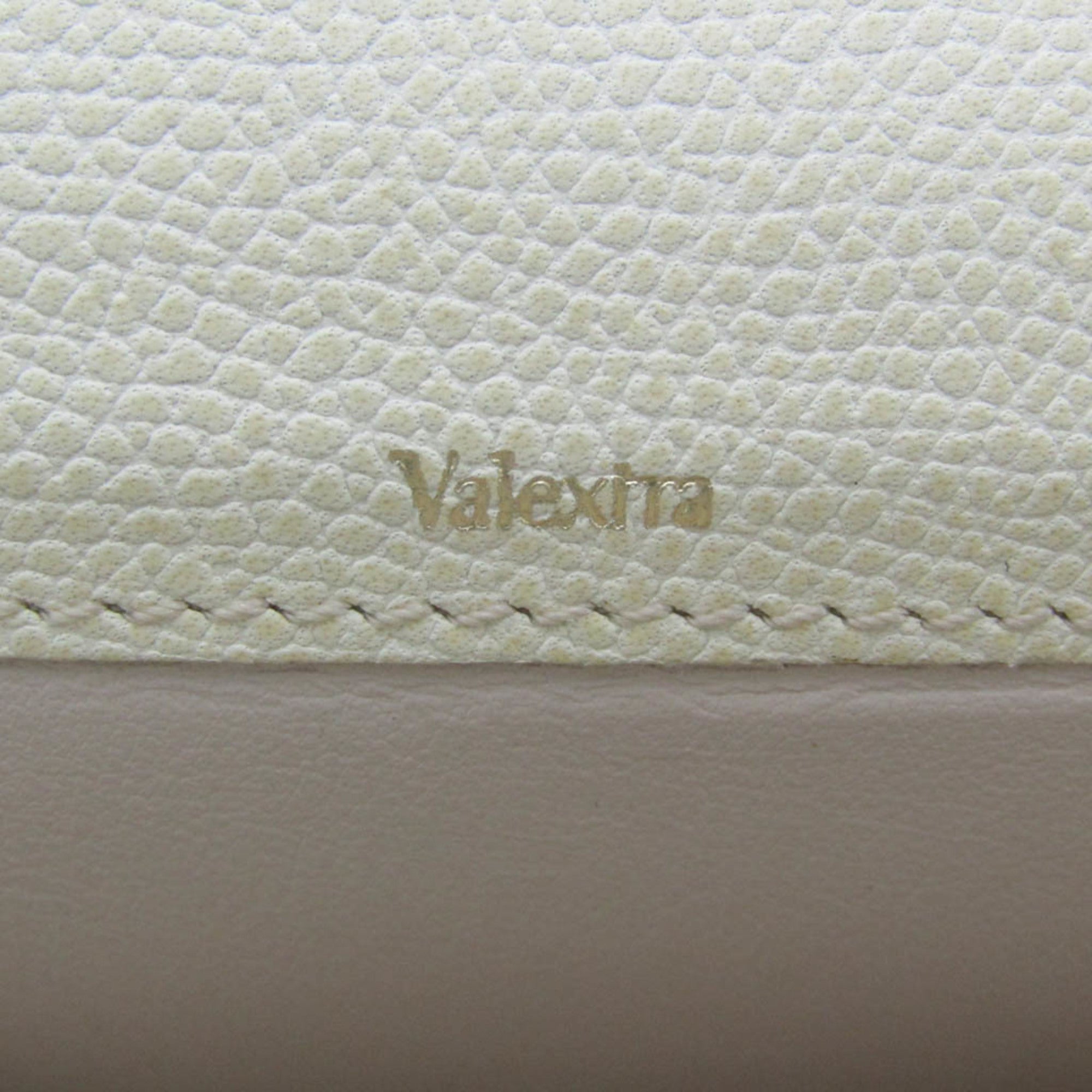 Valextra Beige Leather Wallet (Pre-Owned)