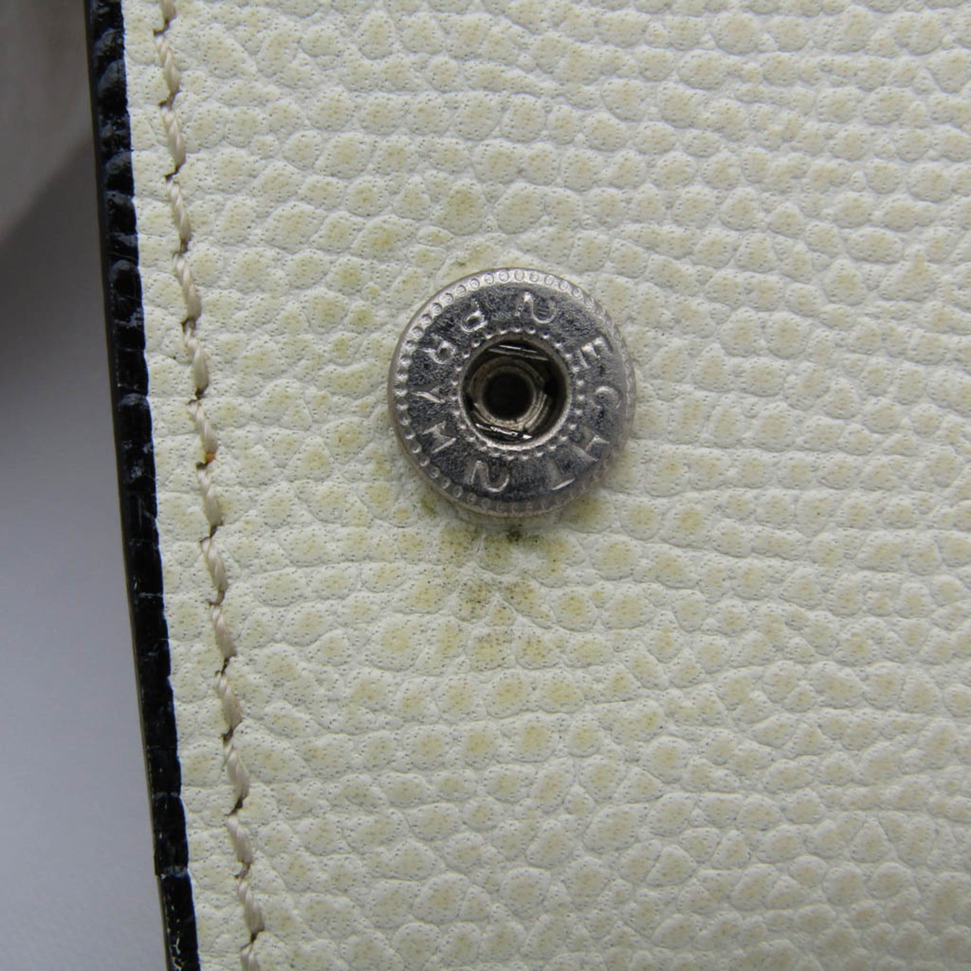 Valextra Beige Leather Wallet (Pre-Owned)