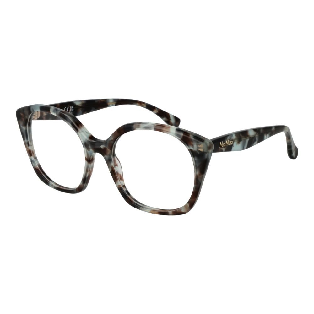 Max Mara Brown Acetate Glasses Women's (Frames)