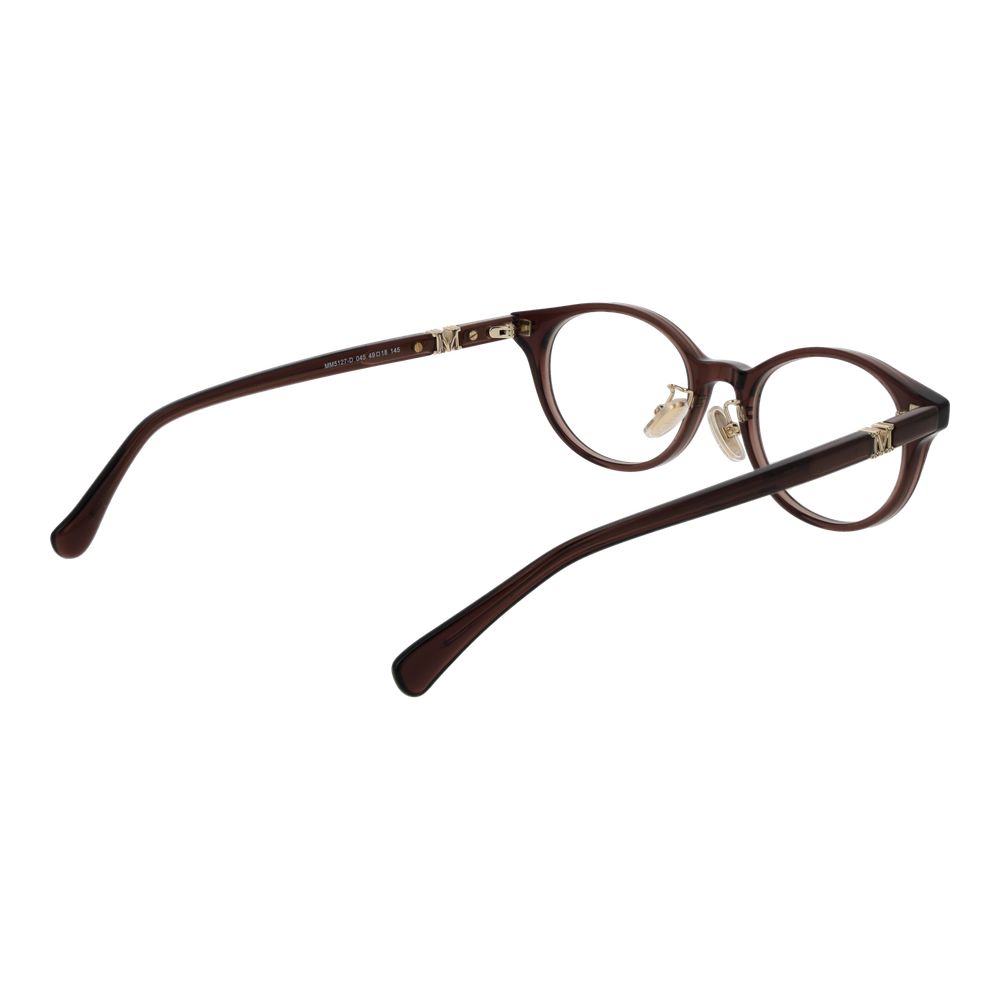 Max Mara Brown Acetate Glasses Women's (Frames)