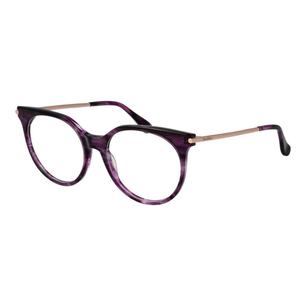 Max Mara Purple Acetate Glasses Women's (Frames)