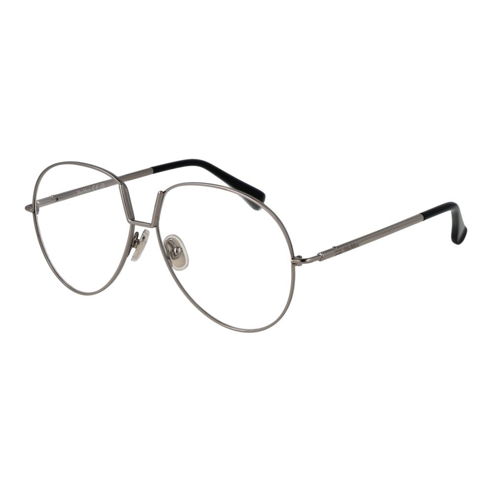 Max Mara Silver Metal Glasses Women's (Frames)