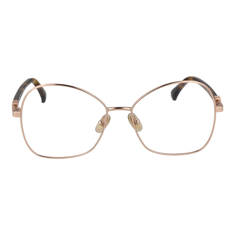 Max Mara Rose Gold Metal Glasses Women's (Frames)