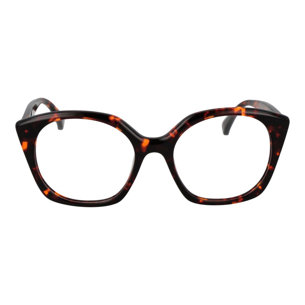 Max Mara Brown Plastic Glasses Women's (Frames)