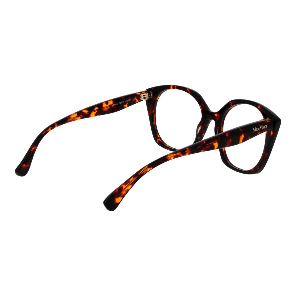 Max Mara Brown Plastic Glasses Women's (Frames)