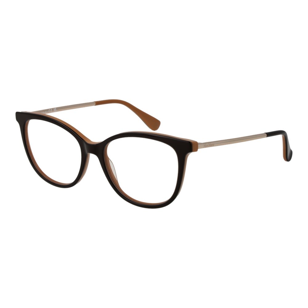 Max Mara Brown Acetate Glasses Women's (Frames)