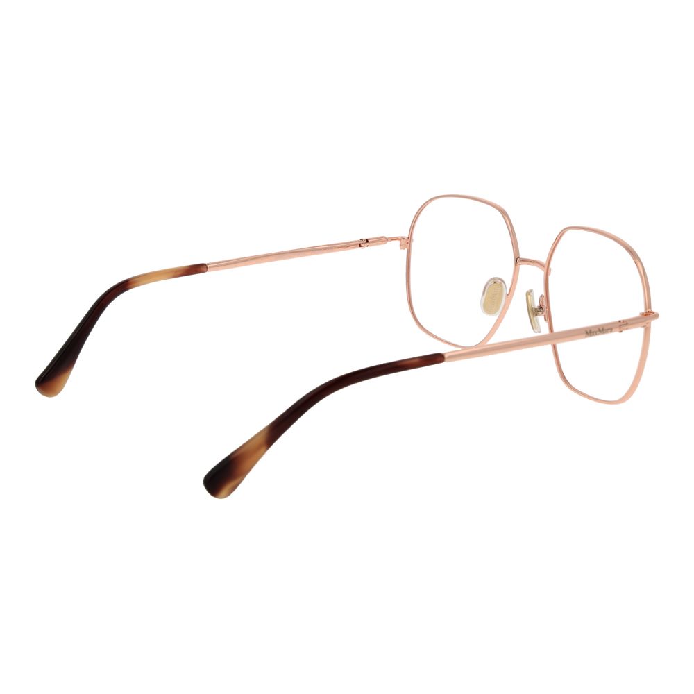 Max Mara Rose Gold Metal Glasses Women's (Frames)