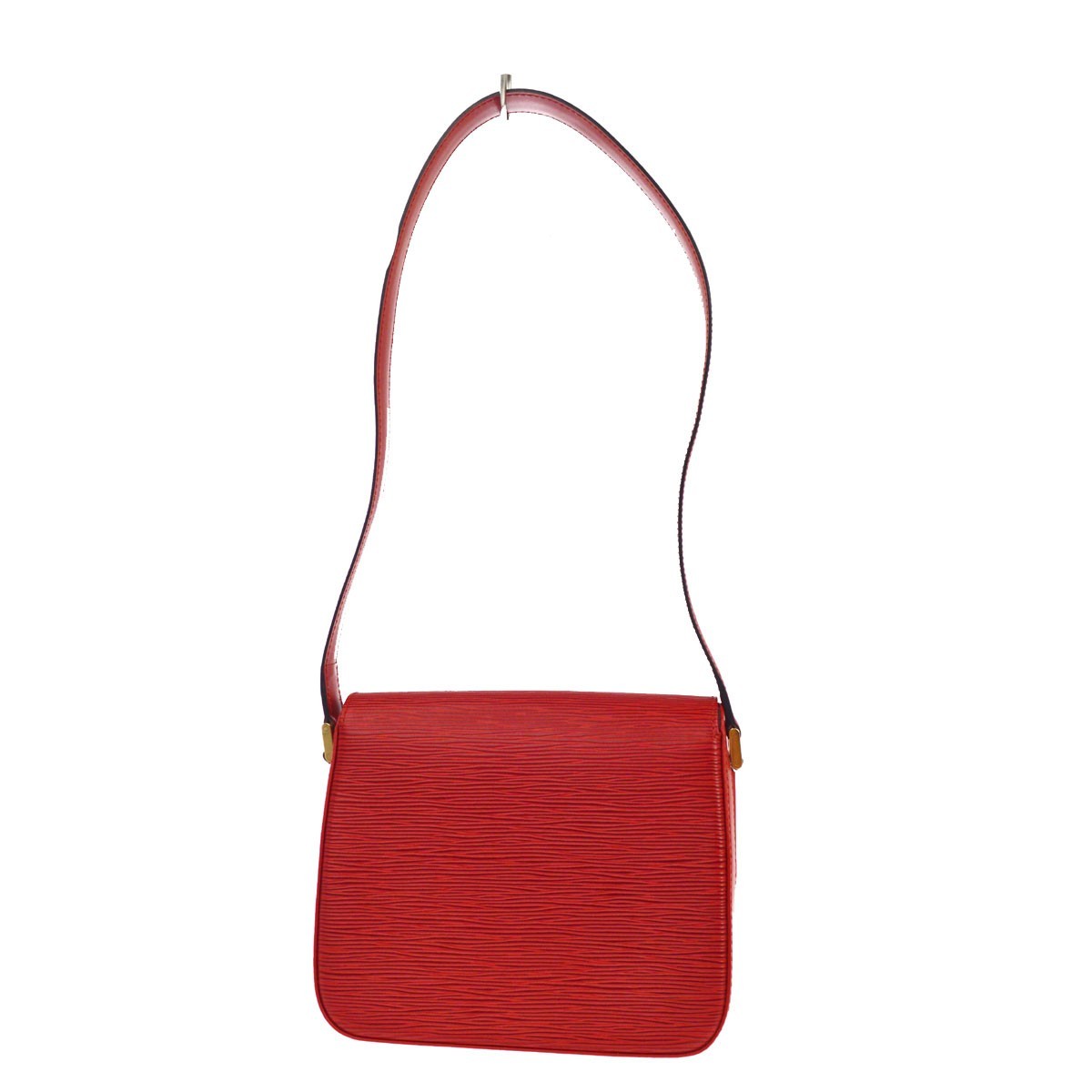 Louis Vuitton Buci Epi Leather Red Leather Handbag (Pre-Owned)