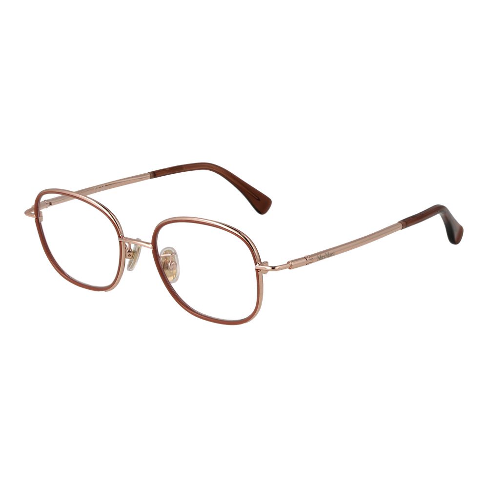 Max Mara Rose Gold Metal Glasses Women's (Frames)