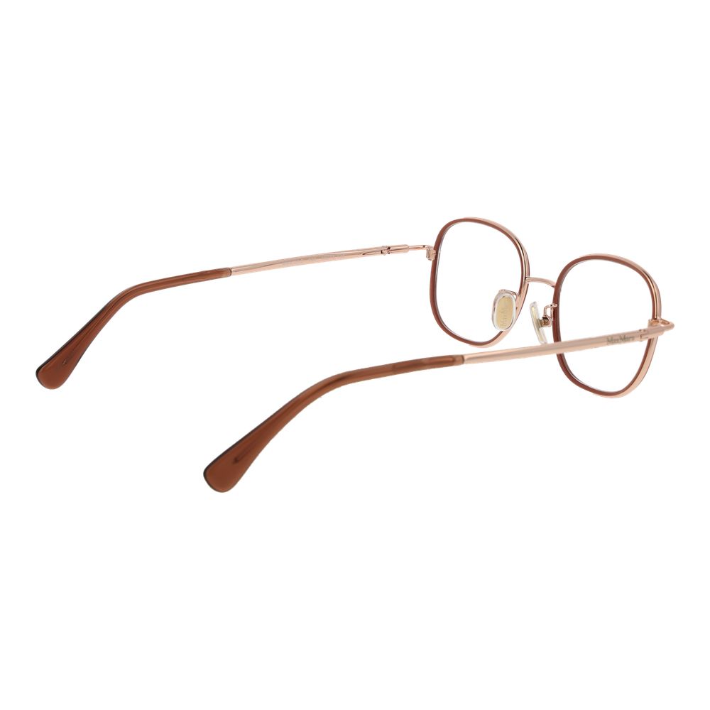 Max Mara Rose Gold Metal Glasses Women's (Frames)