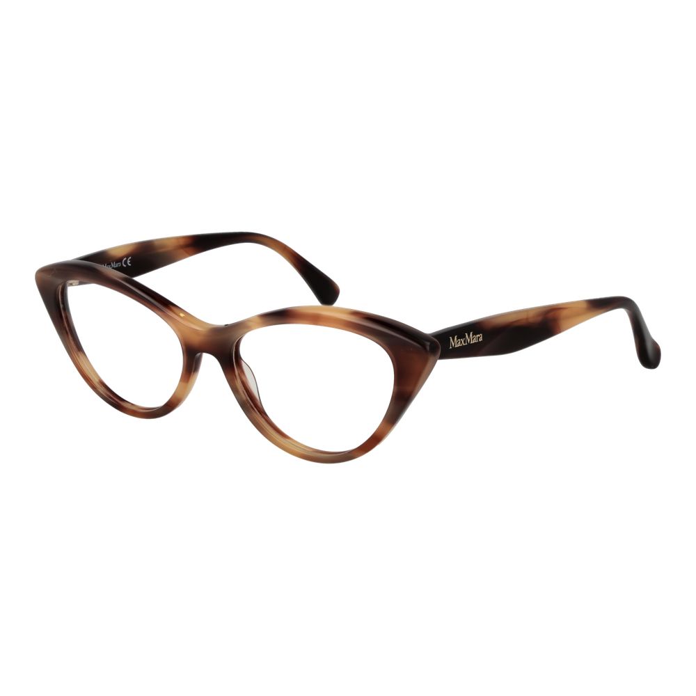 Max Mara Brown Acetate Glasses Women's (Frames)