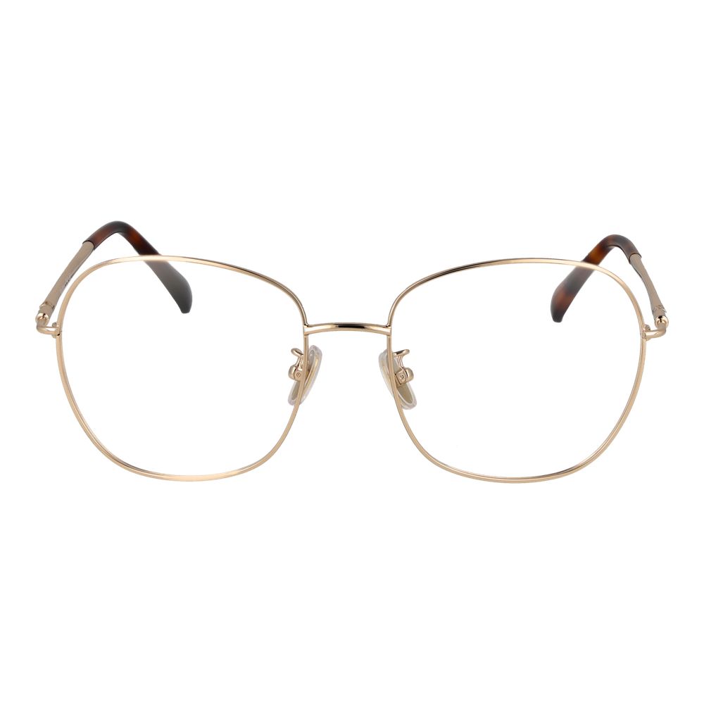 Max Mara Gold Metal Glasses Women's (Frames)
