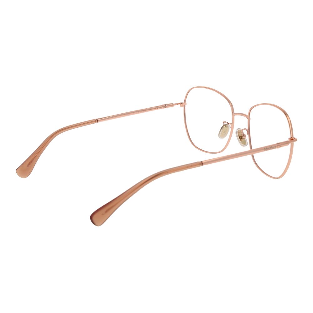 Max Mara Rose Gold Metal Glasses Women's (Frames)