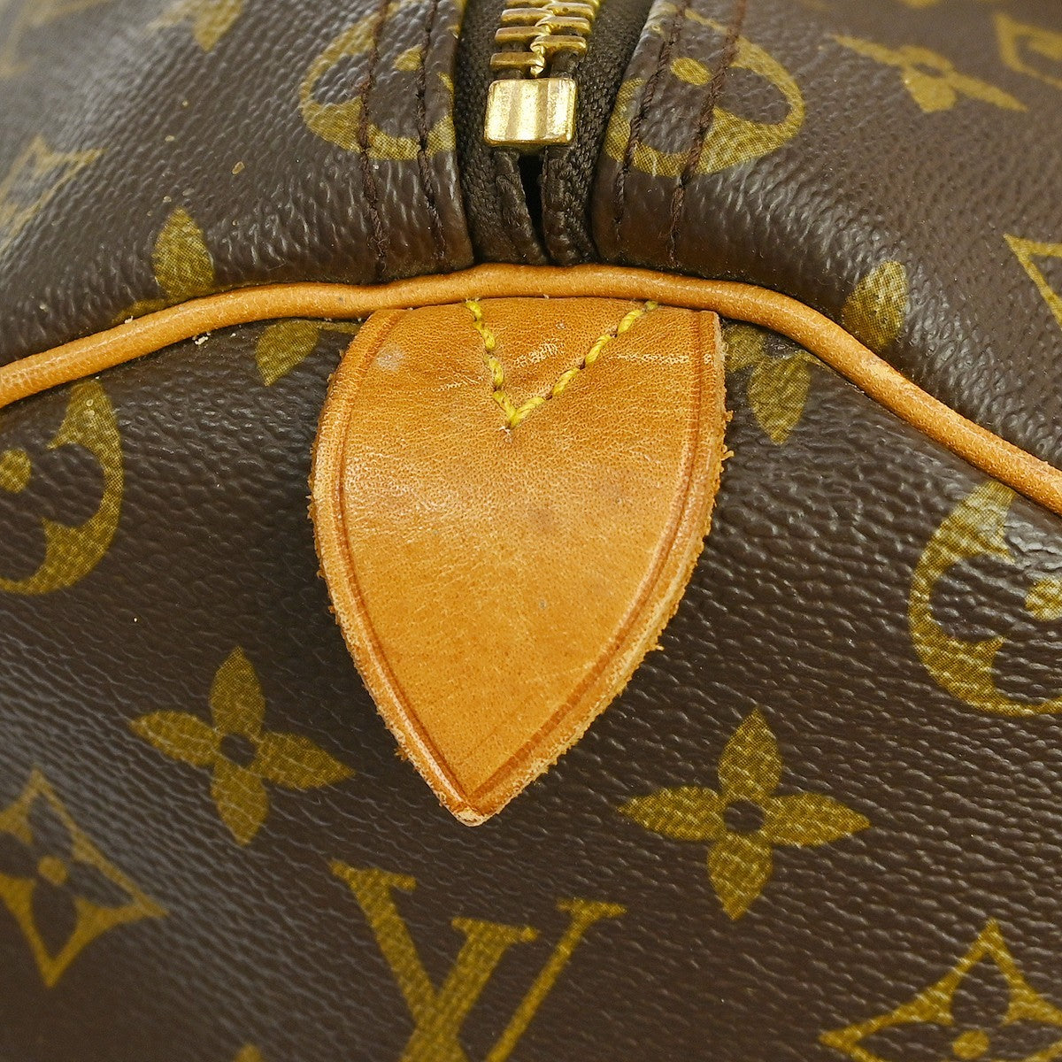 Louis Vuitton Keepall Monogram Canvas Brown Canvas Travel Bag Bag (Pre-Owned)