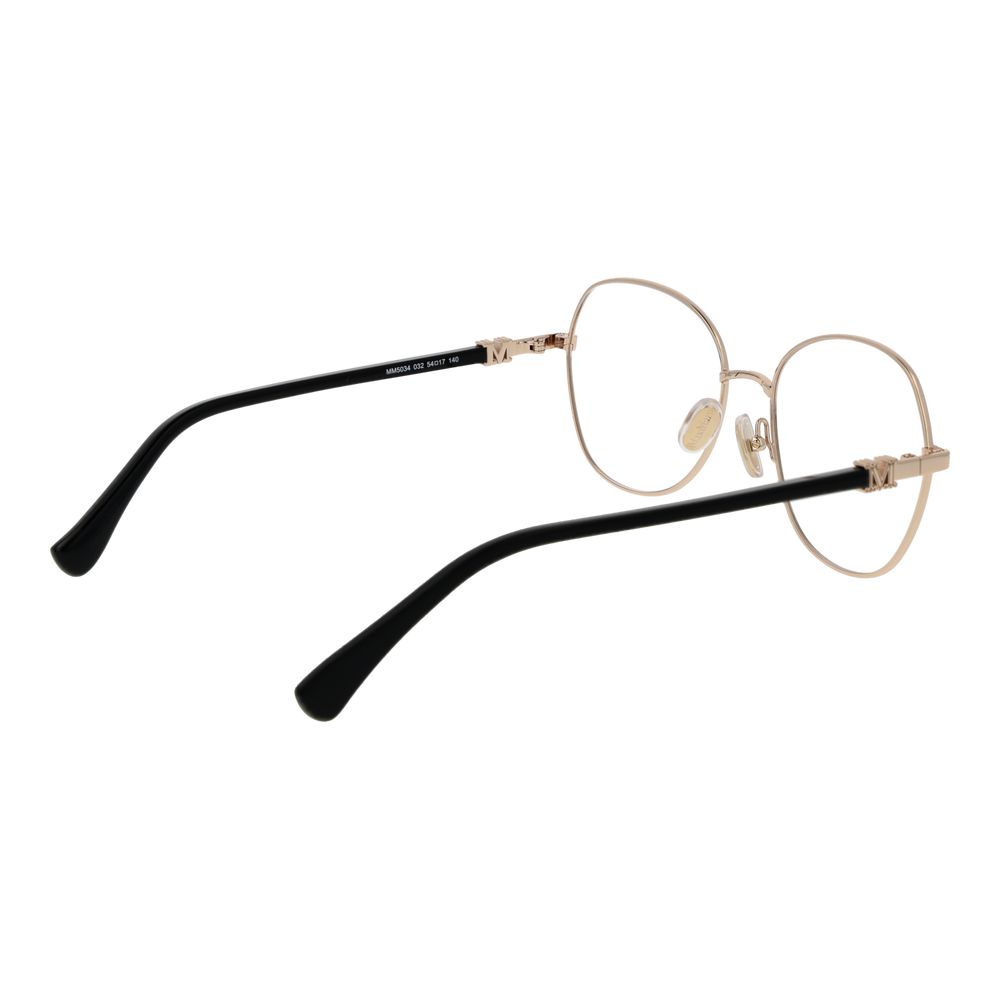Max Mara Gold Metal Glasses Women's (Frames)
