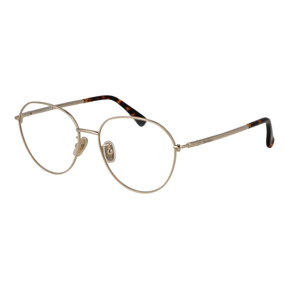 Max Mara Gold Metal Glasses Women's (Frames)