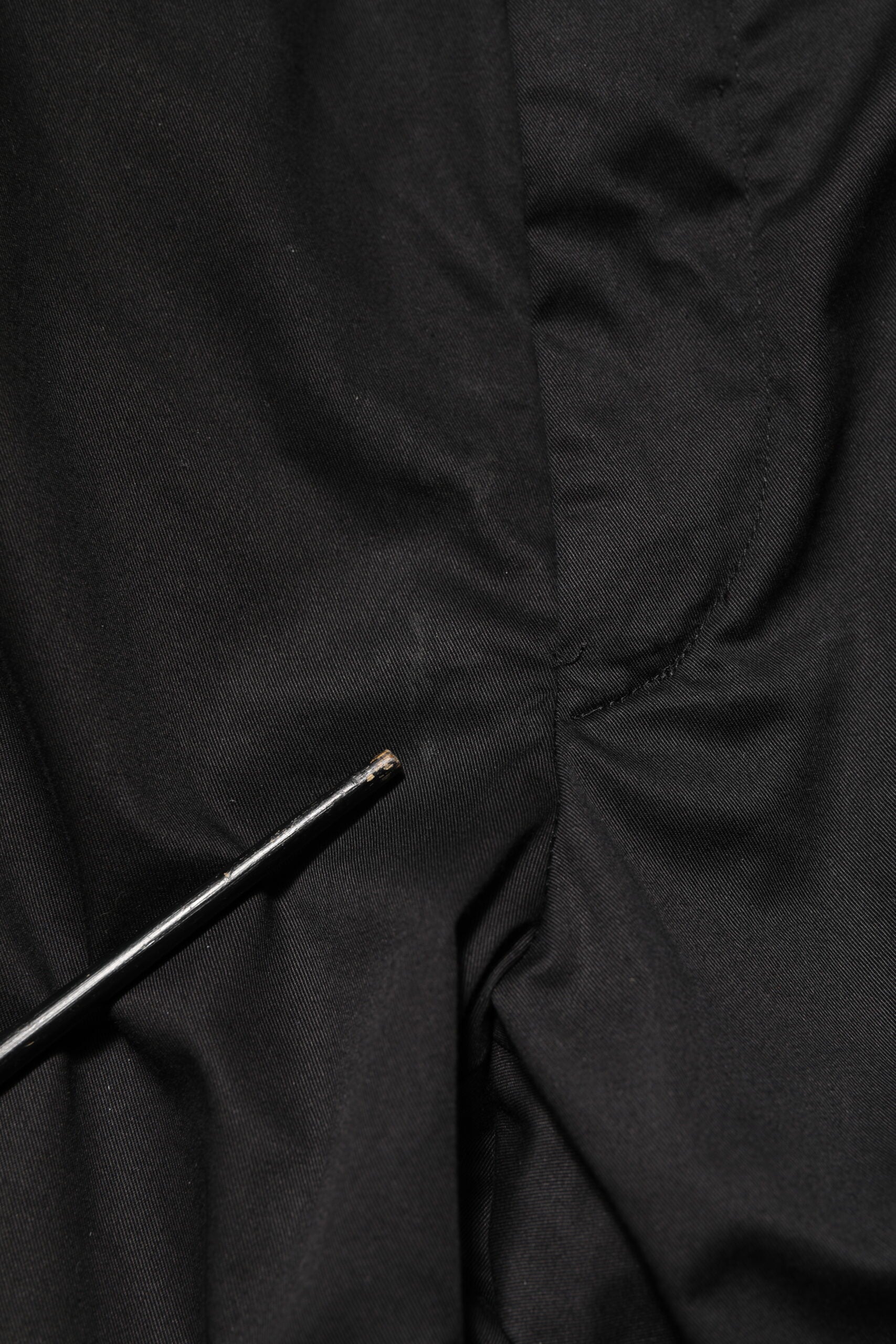 Dolce & Gabbana Black Cotton Tapered Men Formal Trousers Men's Pants (Pre-Owned)