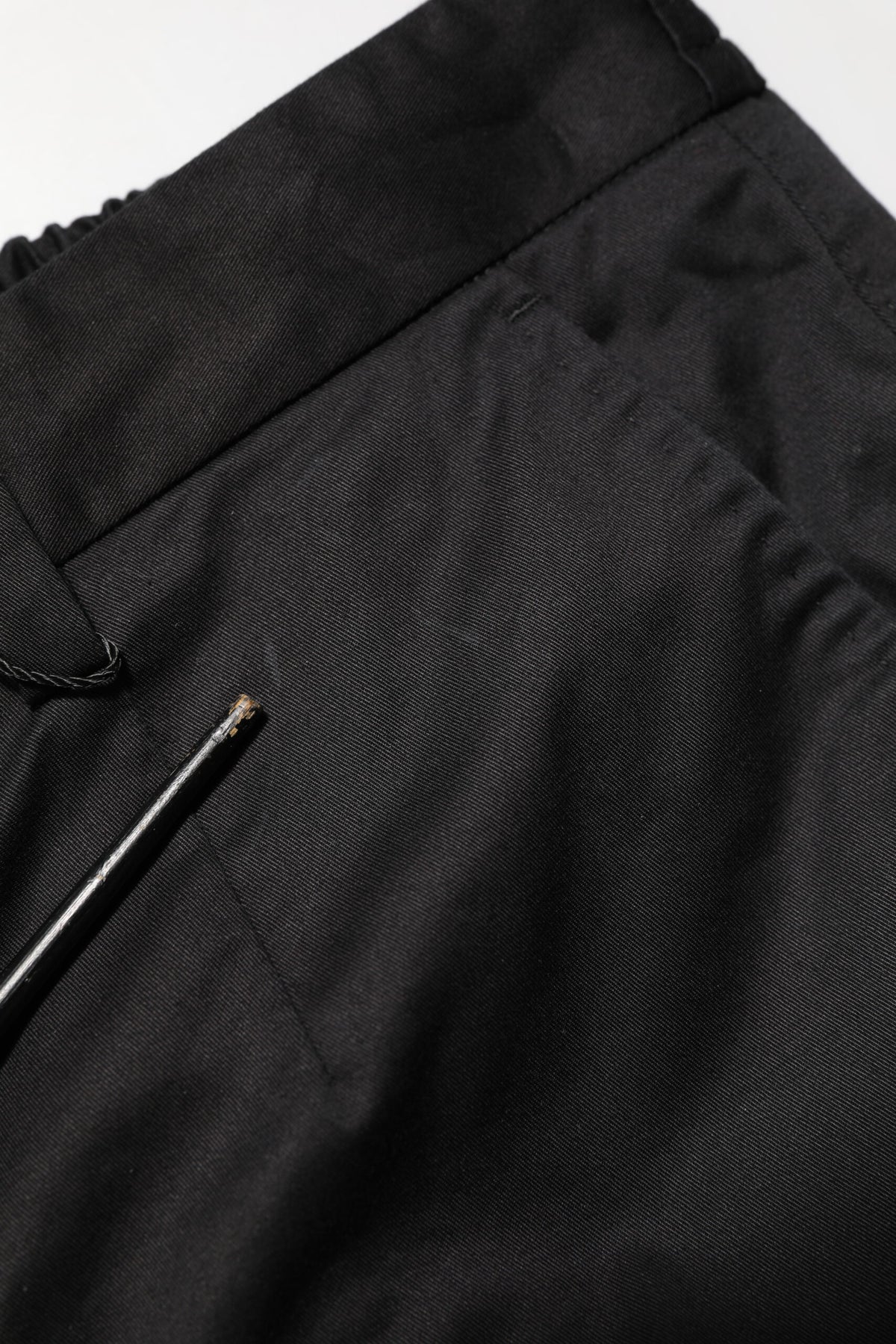 Dolce & Gabbana Black Cotton Tapered Men Formal Trousers Men's Pants (Pre-Owned)