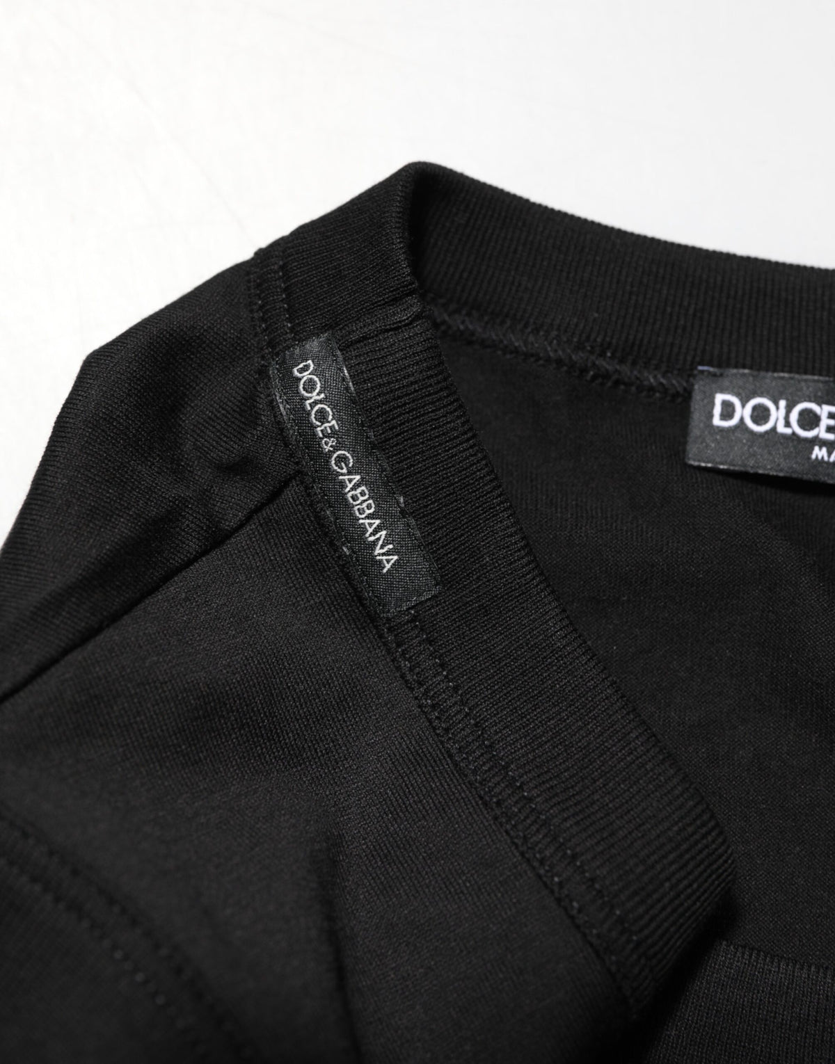 Dolce & Gabbana Black Cotton Sleeveless Underwear Men Tank Men's Top (Pre-Owned)