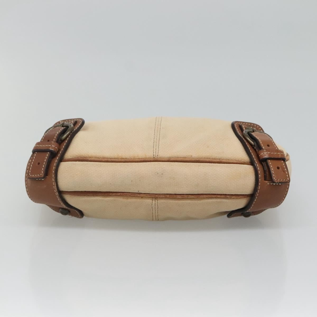 Burberry Blue Label Canvas Beige Canvas Shoulder Bag Bag (Pre-Owned)