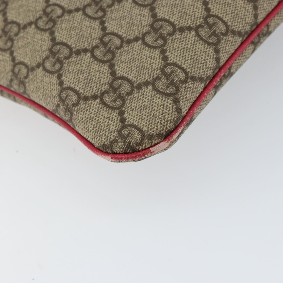 Gucci Joy Plus Flat Gg Coated Canvas Beige Pvc Tote Bag Bag (Pre-Owned)