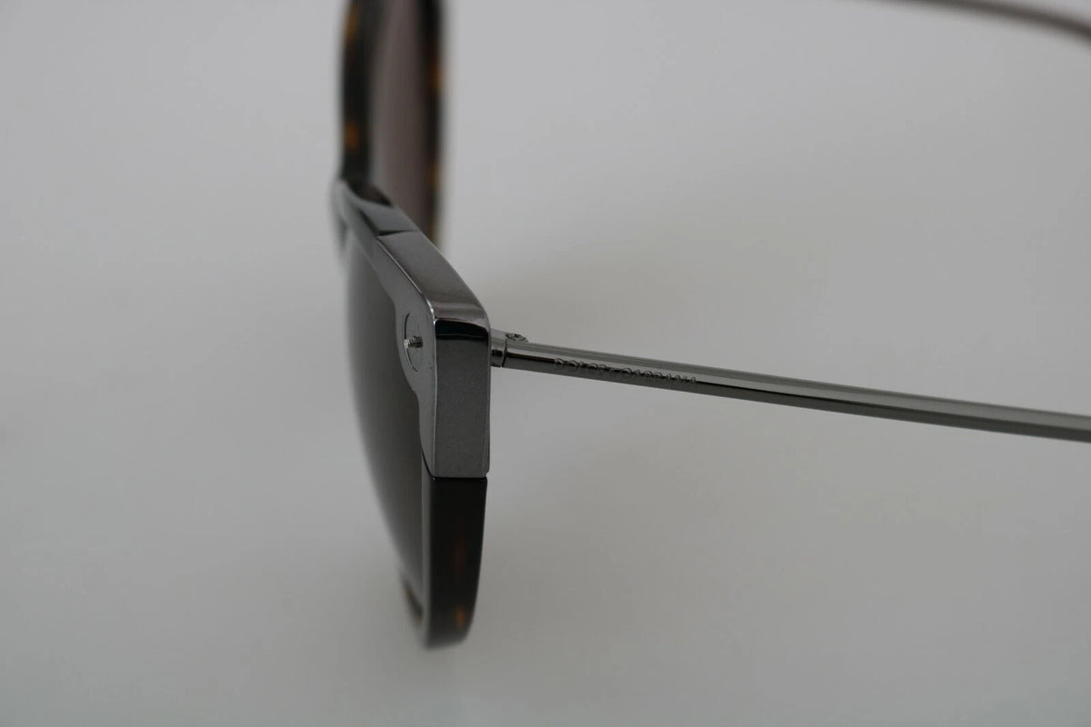 Dolce & Gabbana DG4337 Dark Havana Cat Eye Women Eyewear Women's Sunglasses (Pre-Owned)