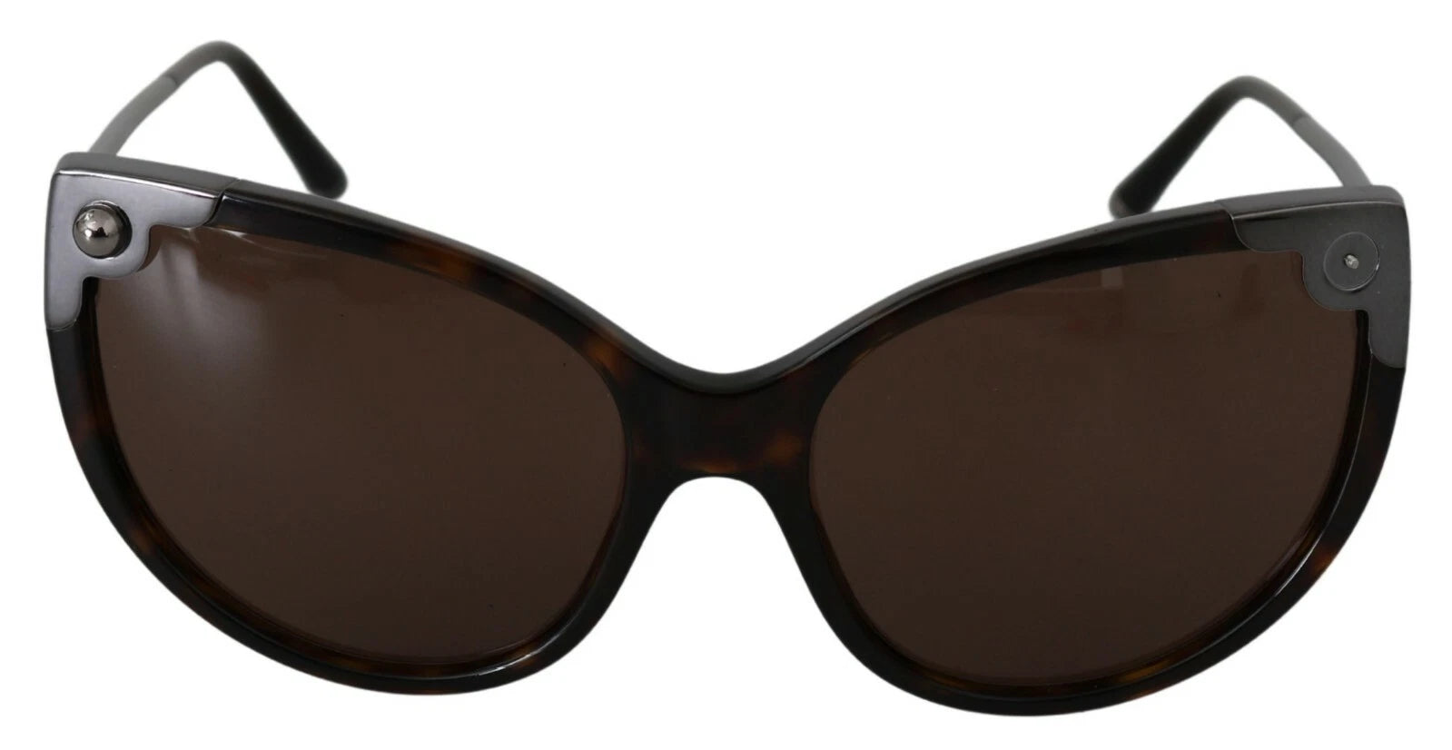 Dolce & Gabbana DG4337 Dark Havana Cat Eye Women Eyewear Women's Sunglasses (Pre-Owned)