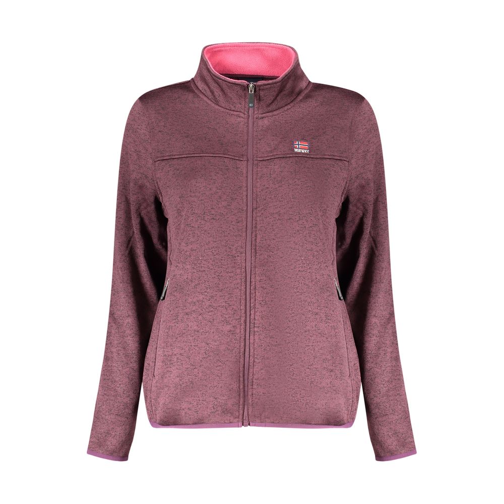 Norway 1963 Purple Polyester Women Women's Sweatshirt