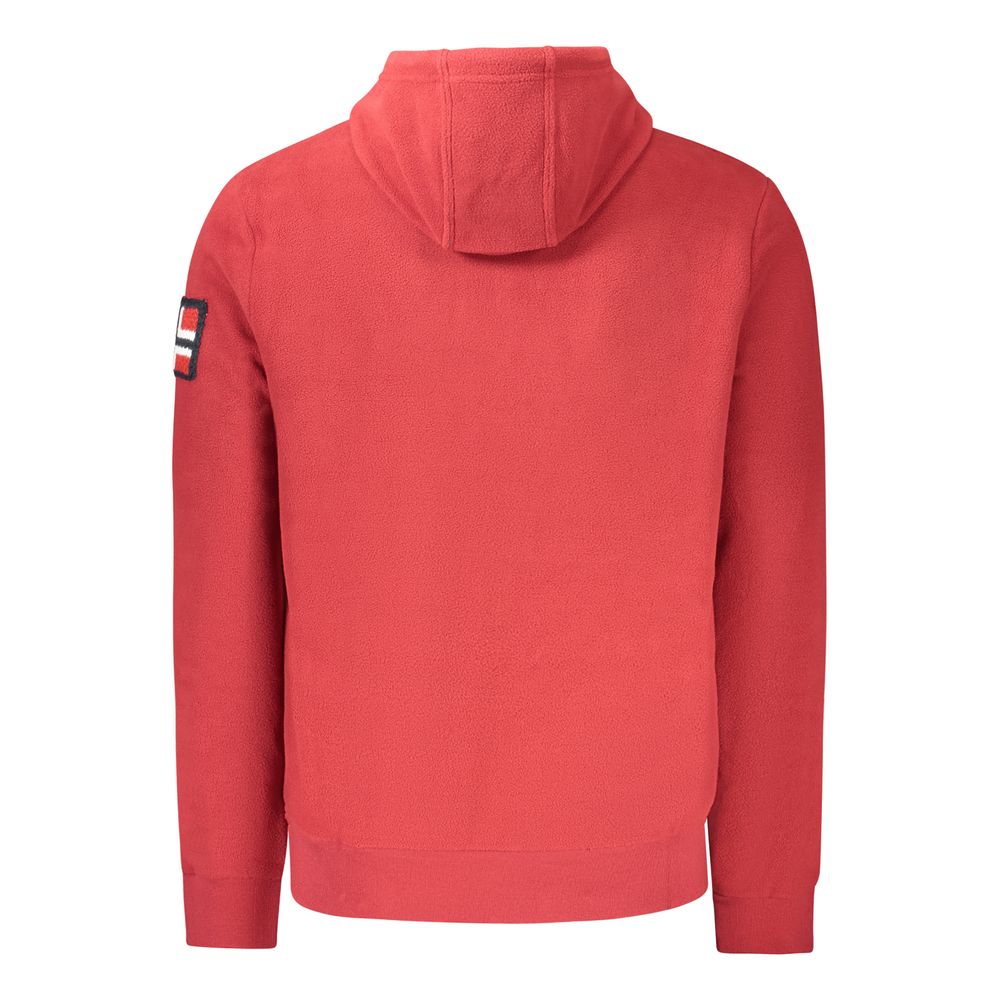 Norway 1963 Red Polyester Men's Hooded Men's Sweatshirt