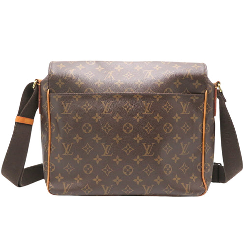 Louis Vuitton Abbesses Brown Canvas Shopper Bag (Pre-Owned)