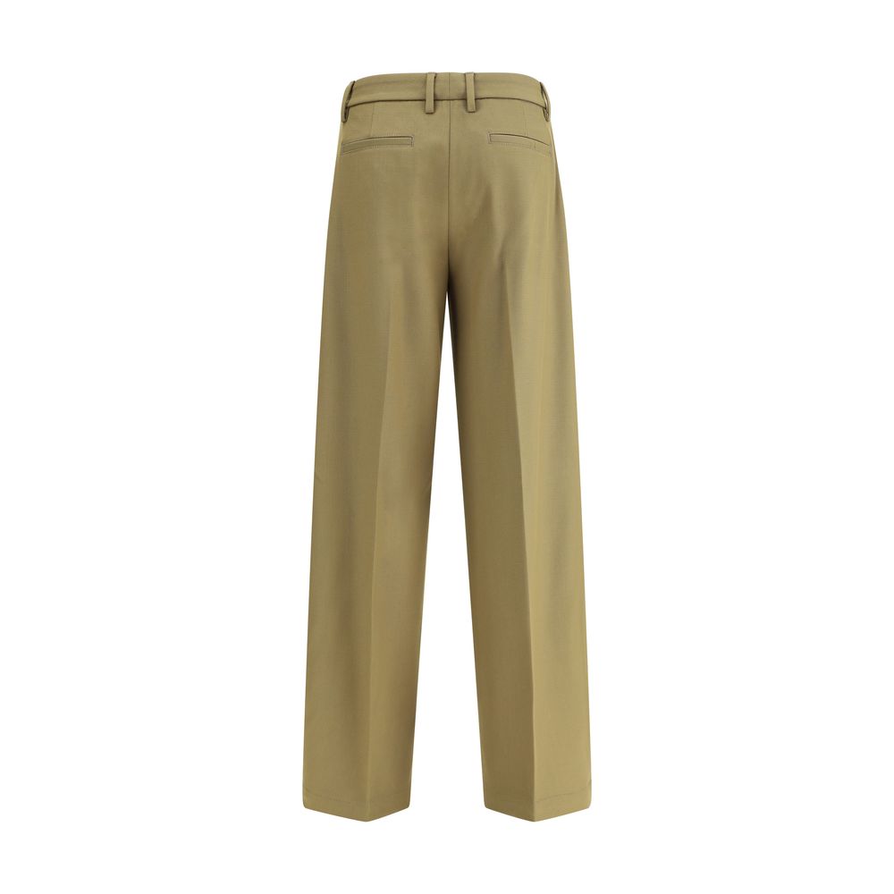True Royal Bicolor Polyester Dress Women's Pants