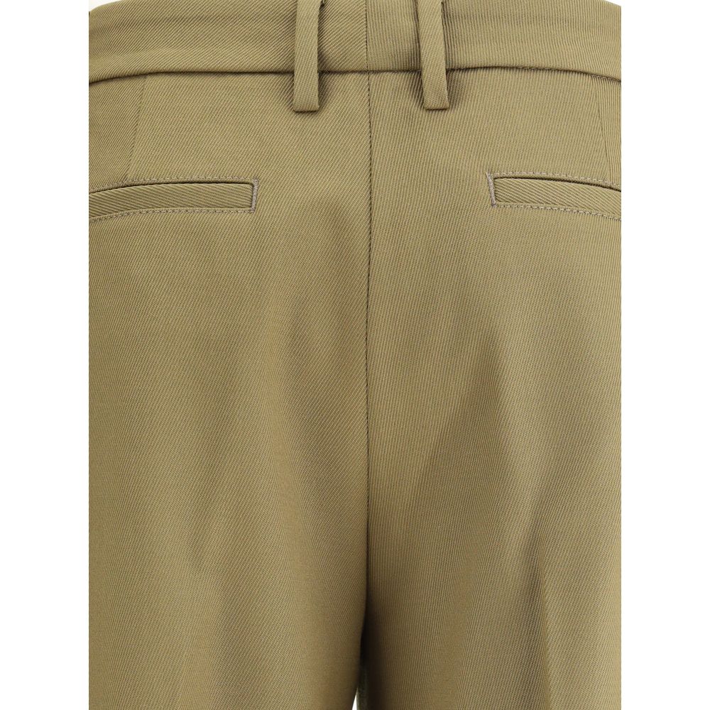 True Royal Bicolor Polyester Dress Women's Pants