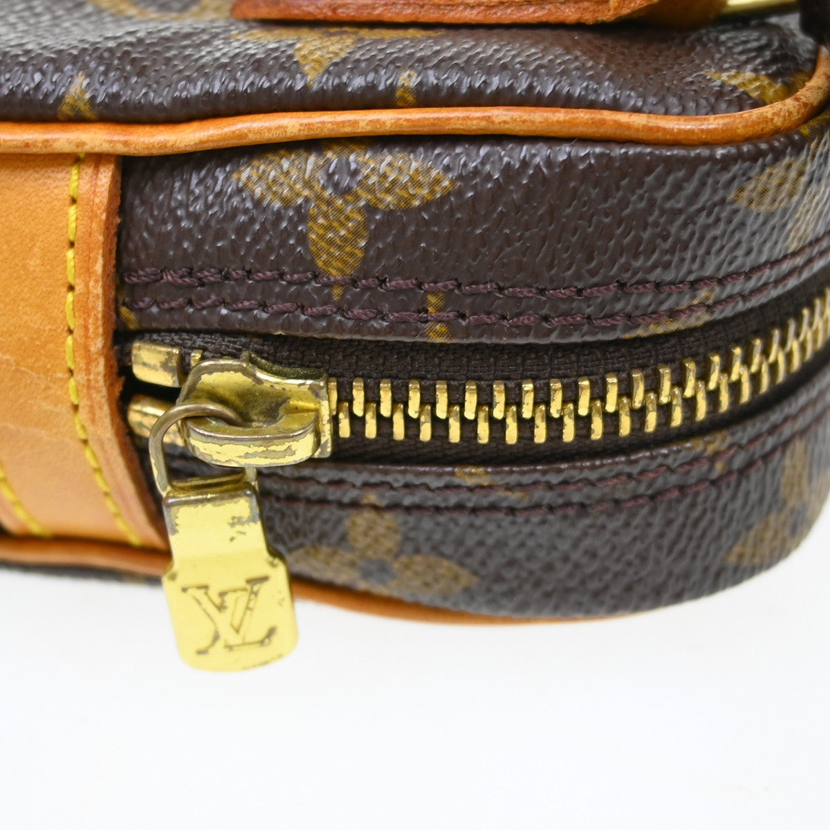 Louis Vuitton Pochette Marly Bandouliere Monogram Canvas Brown Canvas Handbag (Pre-Owned)