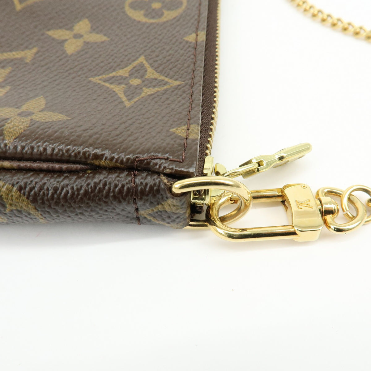 Louis Vuitton Pochette Accessoires Limited Edition Monogram Canvas Brown Canvas Clutche & Pouche Bag (Pre-Owned)