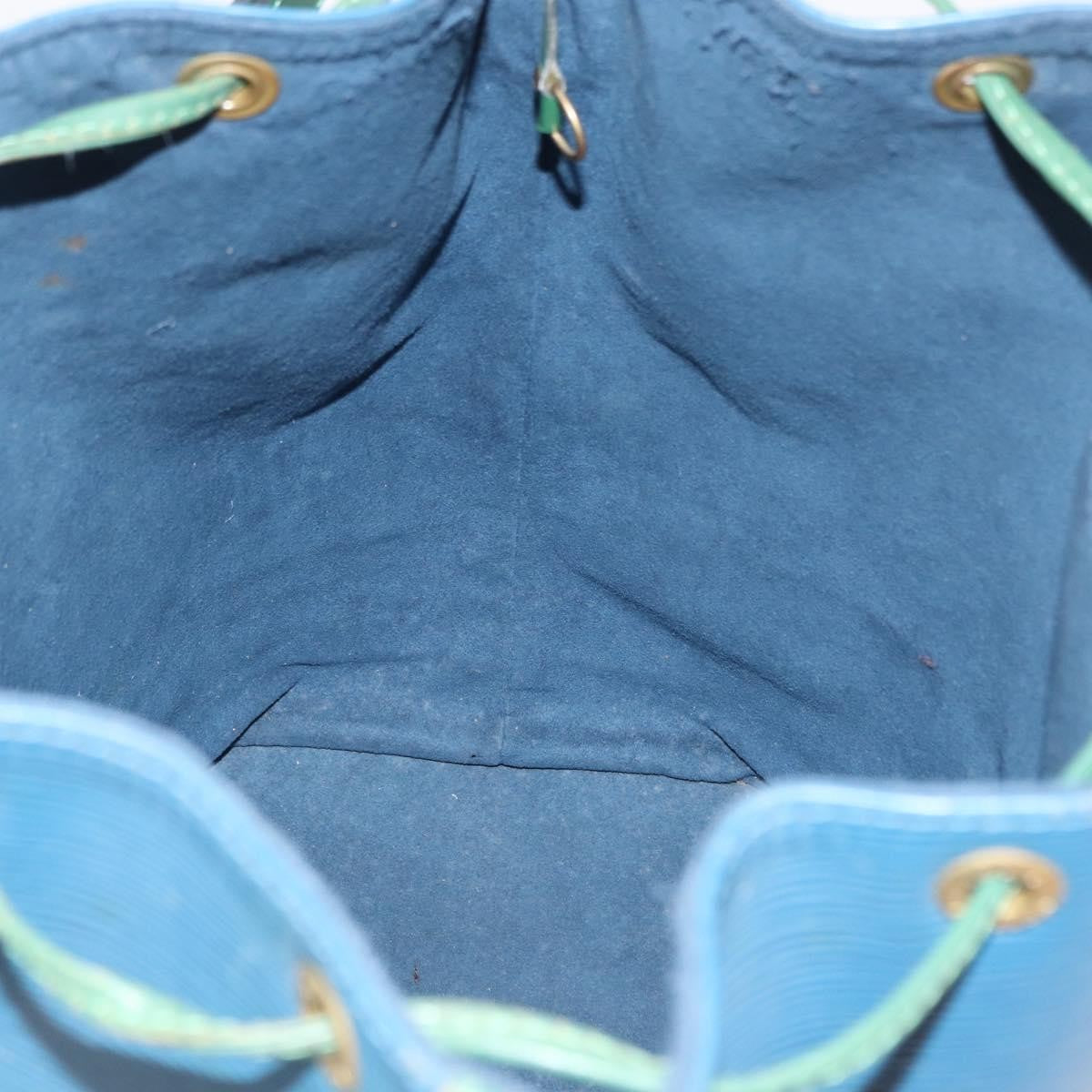 Louis Vuitton Bicolor Noe Epi Leather Blue Leather Shoulder Bag Bag (Pre-Owned)