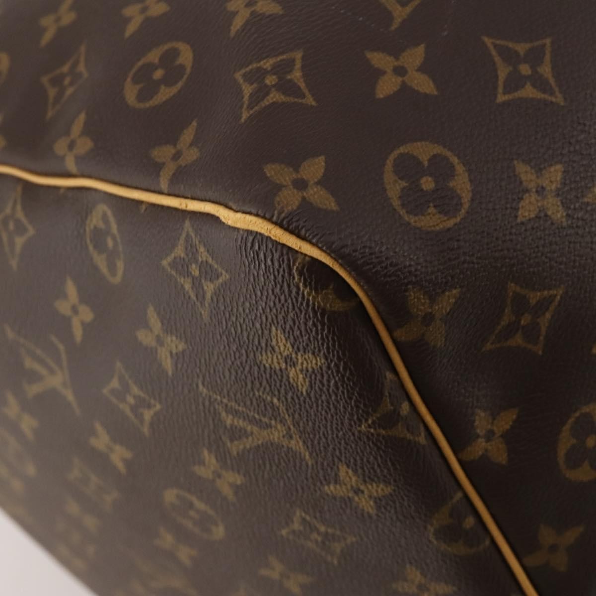 Louis Vuitton Keepall Monogram Canvas Brown Canvas Travel Bag Bag (Pre-Owned)