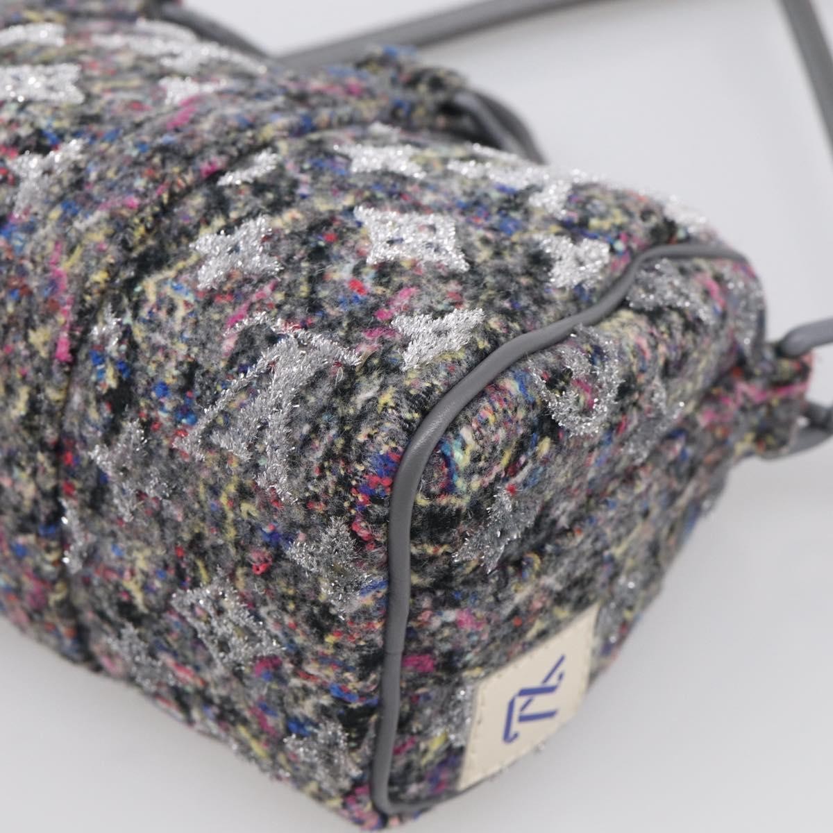 Louis Vuitton Keepall Bandouliere Lv Felt Multicolour Textile Travel Bag Bag (Pre-Owned)