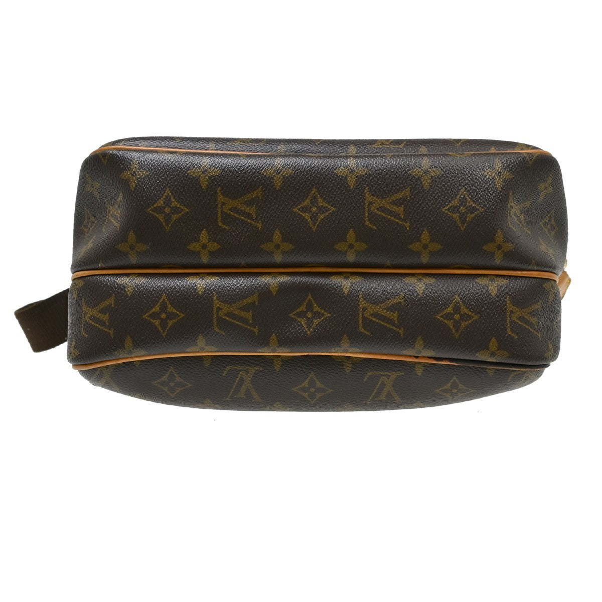 Louis Vuitton Reporter Monogram Canvas Brown Canvas Shoulder Bag Bag (Pre-Owned)