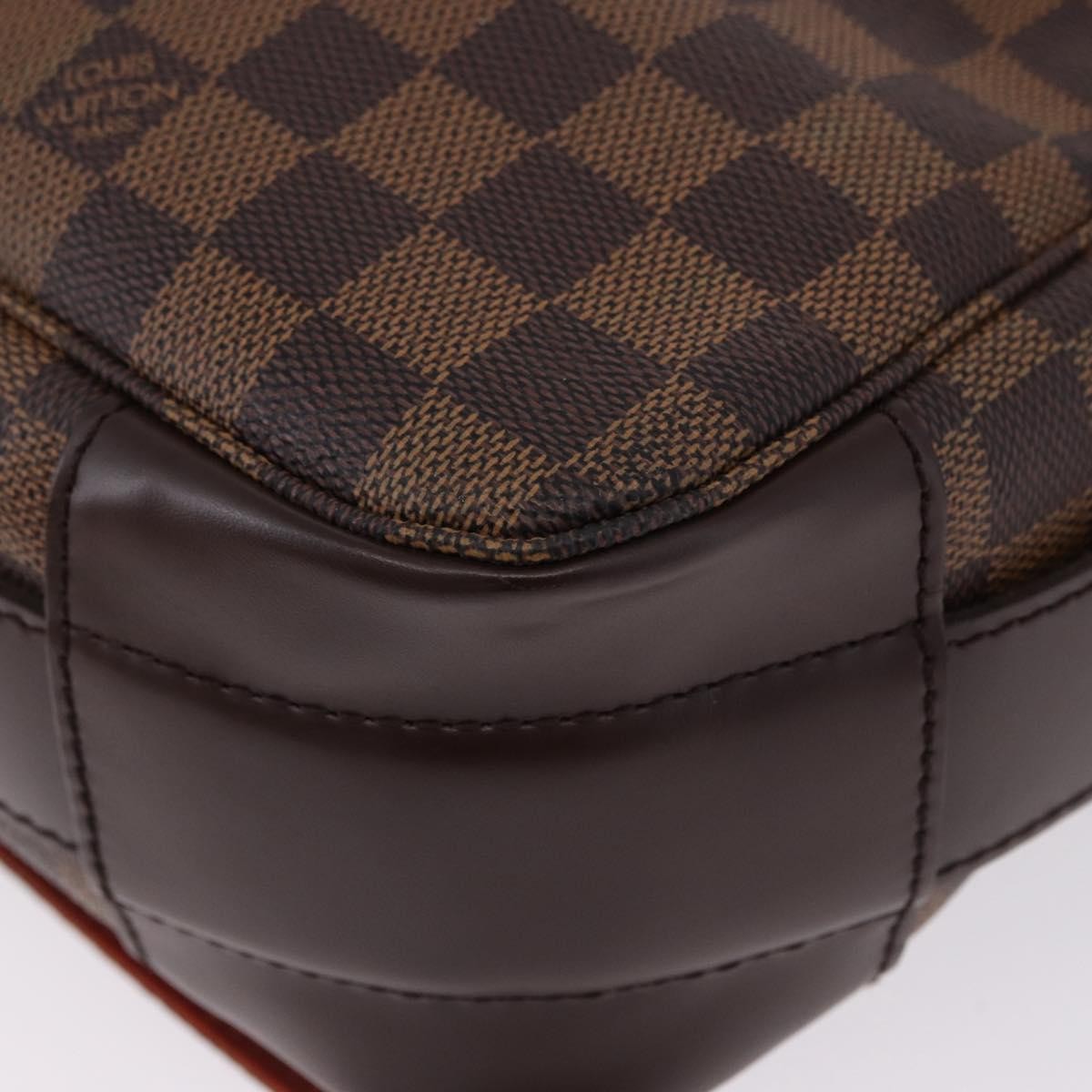 Louis Vuitton Bastille Damier Ebene Brown Canvas Shoulder Bag Bag (Pre-Owned)