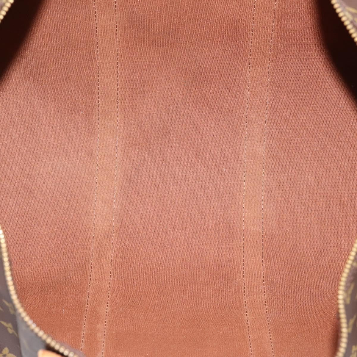 Louis Vuitton Keepall Monogram Canvas Brown Canvas Travel Bag Bag (Pre-Owned)