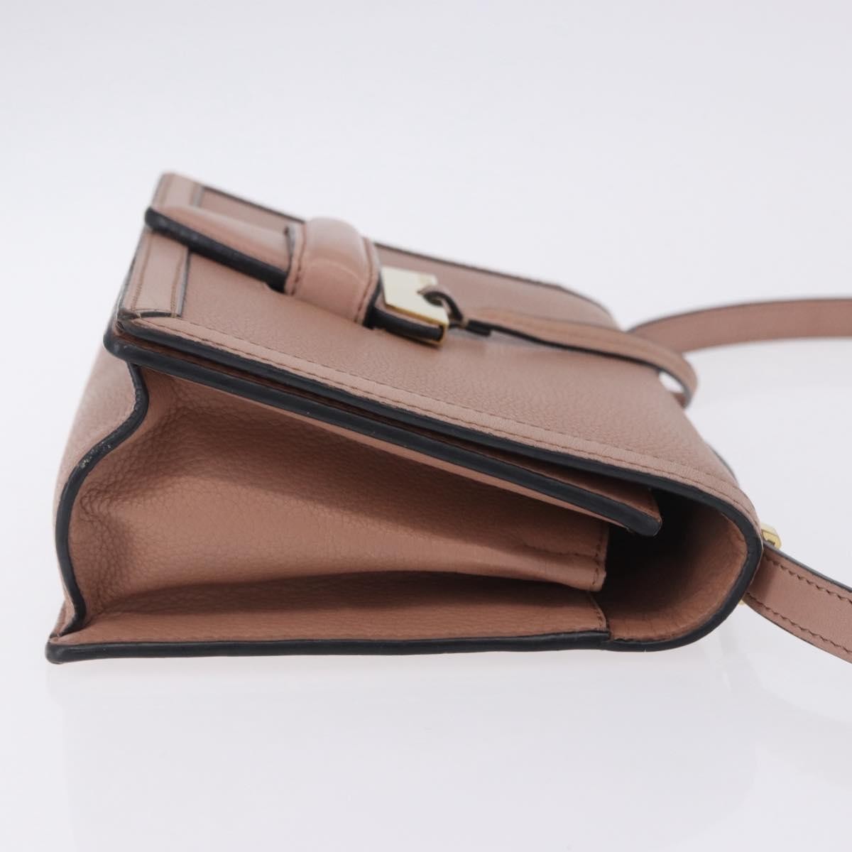 Loewe Barcelona Leather Pink Leather Shoulder Bag Bag (Pre-Owned)