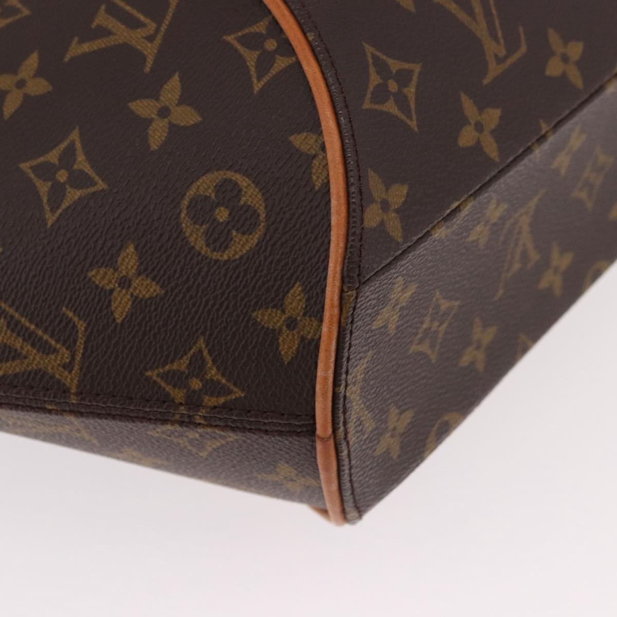 Louis Vuitton Ellipse Monogram Canvas Brown Canvas Handbag (Pre-Owned)