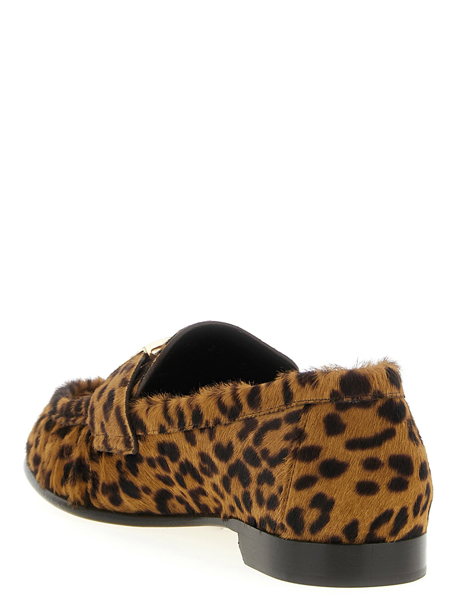 Fendi Women's Baguette Pony Hair Loafers