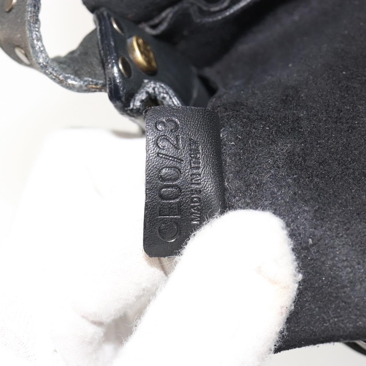 Gucci Shoulder Leather Black Leather Shoulder Bag Bag (Pre-Owned)